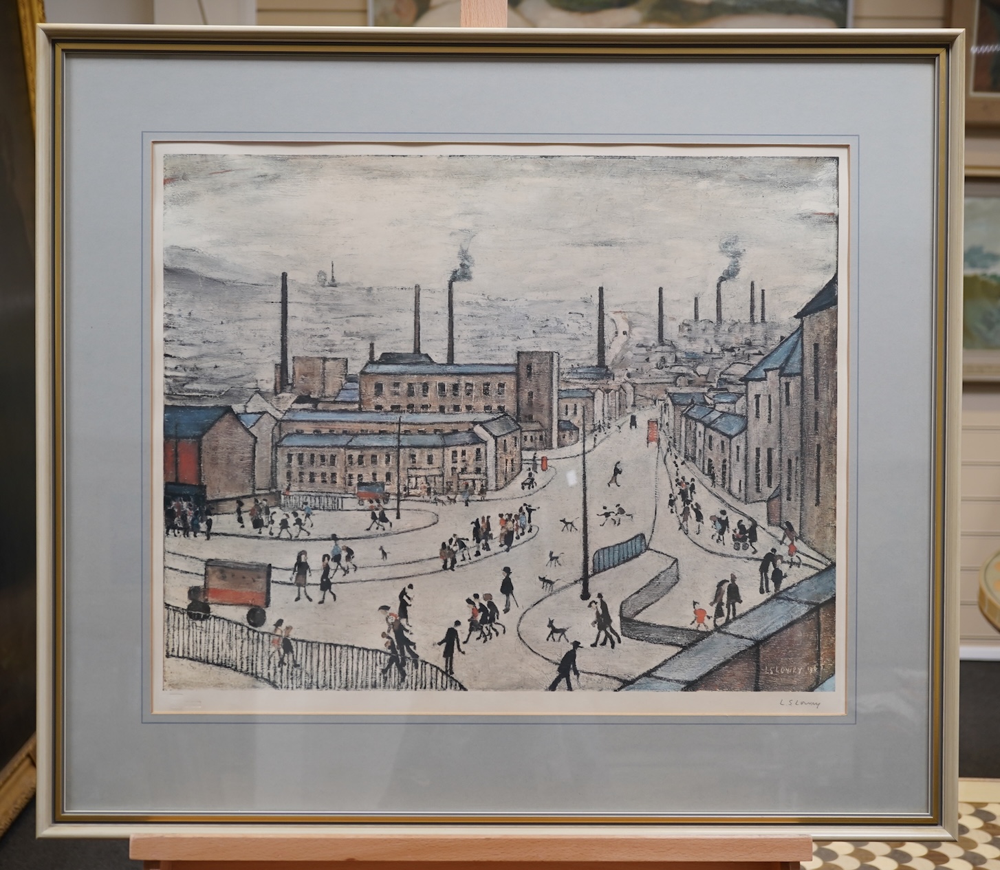 Laurence Stephen Lowry RBA RA, (1887-1976), ‘Huddersfield’